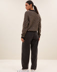 Lew black pants, Jet black
