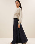 Bodil sparkle sweater, Gold