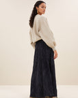 Bodil sparkle sweater, Gold