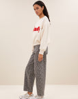 Bodil ready sweater, Oyster melee