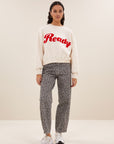 Bodil ready sweater, Oyster melee