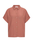 Barley viscose blouse, Rustic sienna