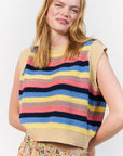 ChicagoLL Knit Vest SL, Multi
