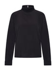 Ien viscose blouse, Jet black