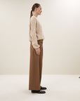 Jule camel pants, Camel