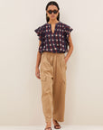 Matcha pants, Camel