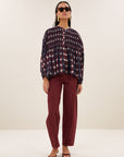 Begum wine jeans, Wine