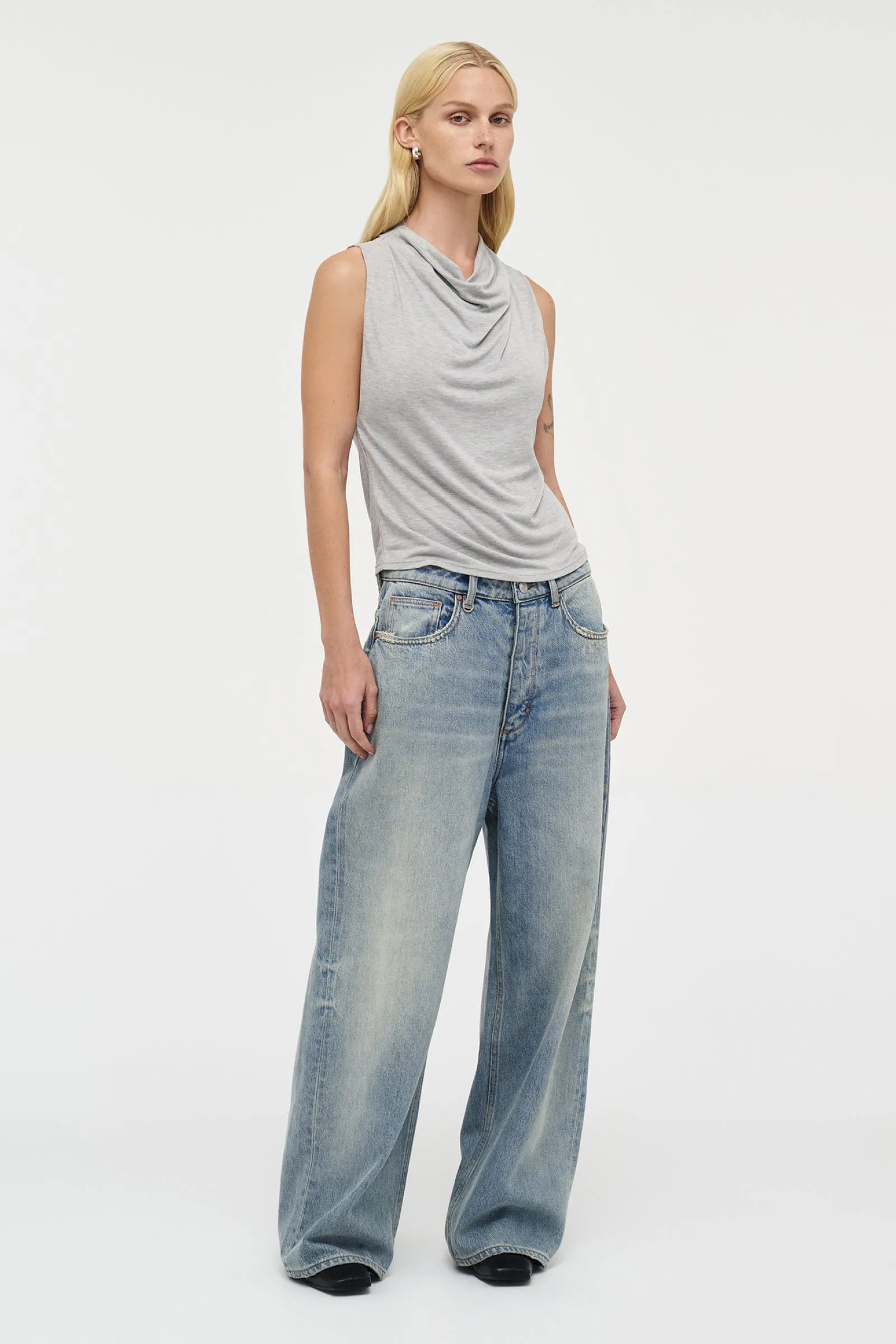 Yoko Baggy Marseille mid vintage indigo