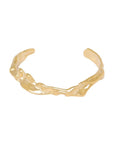 Gehamerde organische massieve bangle