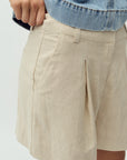Cristiana-M Short, Natural Linen