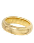 Vergulde ronde bangle