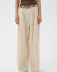 GZriava MW Pants, Light Sand Melange