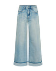 GZsara HW wide jeans, Washed blue, 32