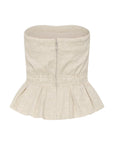 GZriava corsage, Light Sand Melange