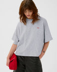 GZgilsa sweat tee, Ultra light grey melange