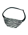 FameMBG Bum Bag, Recycled, Zebra