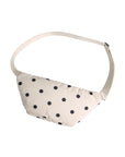 FameMBG Bum Bag, Recycled, Polka Dot Creme