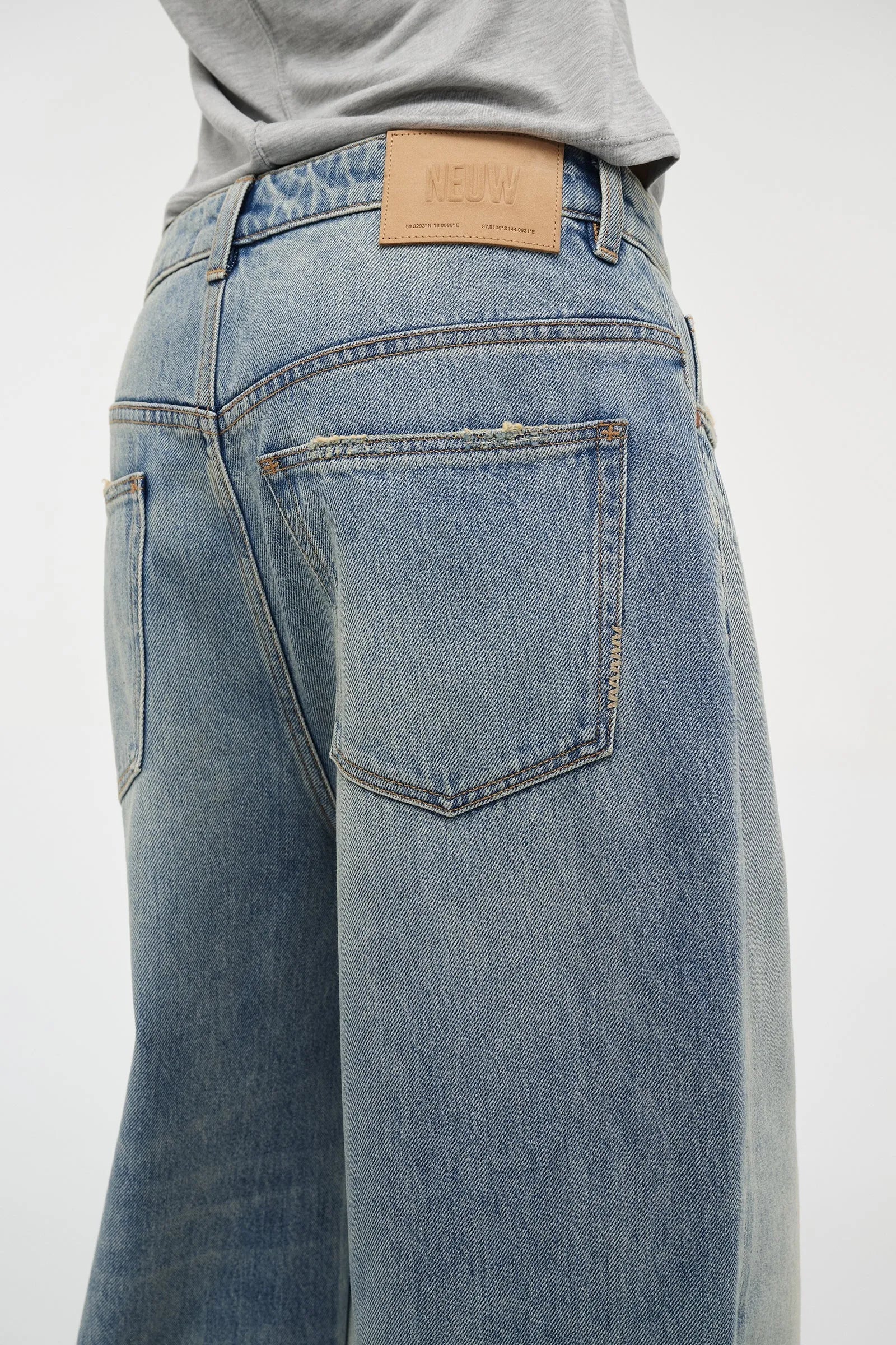 Yoko Baggy Marseille mid vintage indigo