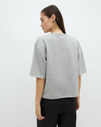 Emrys-M, Betsy, Top / T-shirt Light Grey Melange