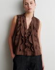 Rayna Frill Top, Carafe