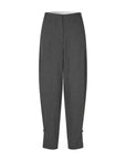 Anjou Trousers, Dark grey melange