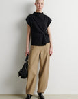 Arkai Drape Top, Black