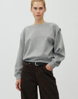 Aquilina-M Sweatshirt, Medium Grey Melange