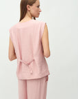 Frida-M Blouse, Pink Melange