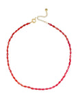 Schelpenketting / rood