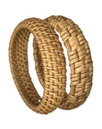 Bamboo Groove Resin Bracelet
