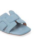 Holly Flat Sandal Celeste Sky Blue