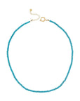 Fijne gemstone ketting / turquoise