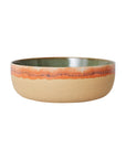 70s ceramics: salad bowl, shore