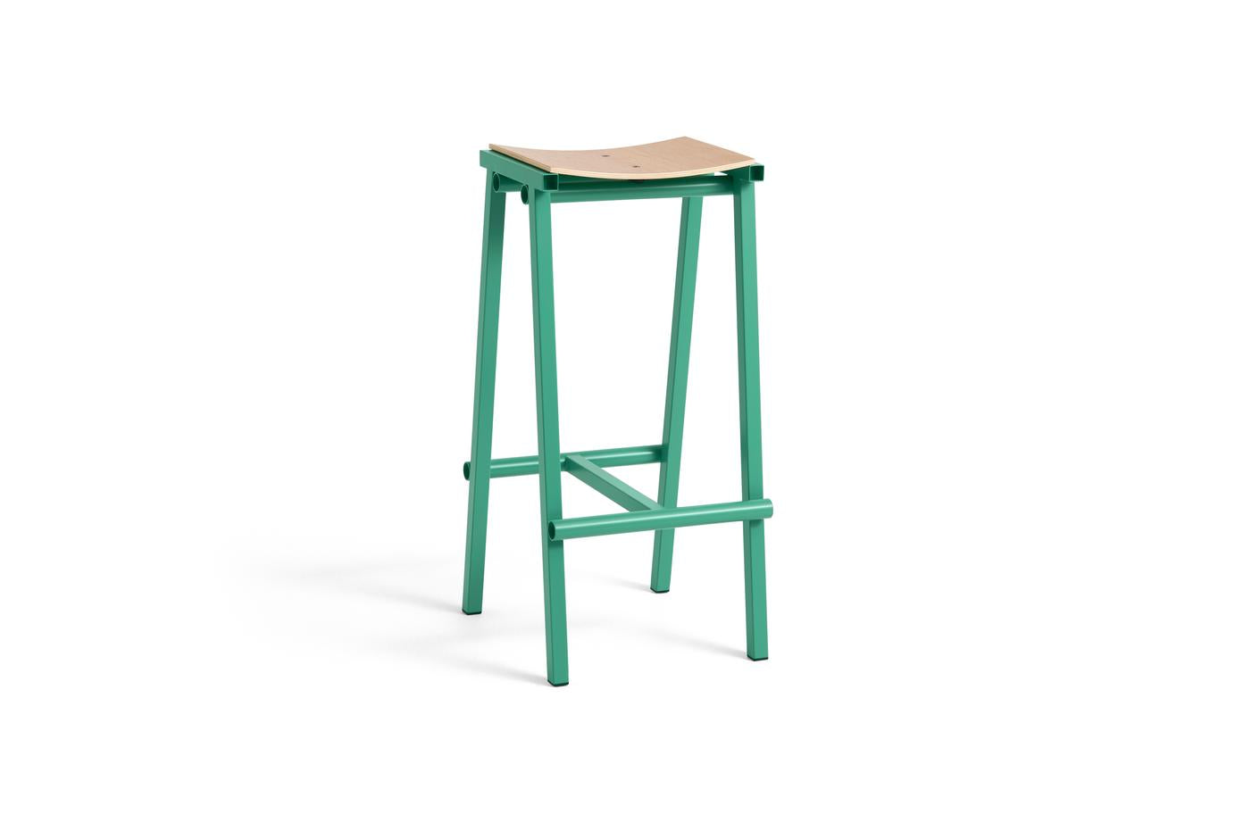 Taburete 8 Bar stool High Soft jade, barkruk, H75