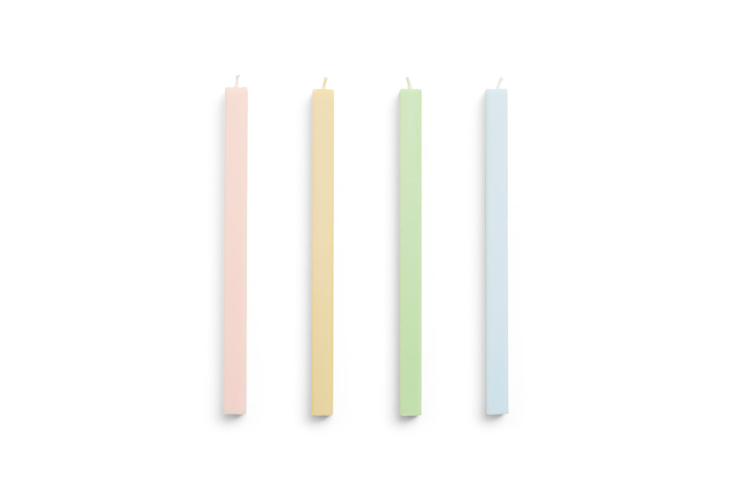 Square Kaarsen set van 4 Fresh