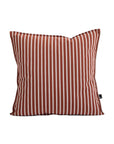 Terrazza Cushion, Terracotta bold stripe (50x50)