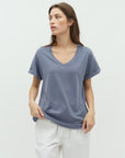 Amana V-M Top, Vintage Indigo