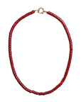 Moos Burgundy Necklace