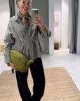 Sanor diamond scarf, Lead Grey