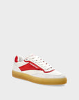 CPH90 leather mix white/red