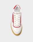 CPH90 leather mix white/red