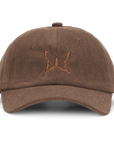 Everyday Butterfly Velvet Cap, Brown