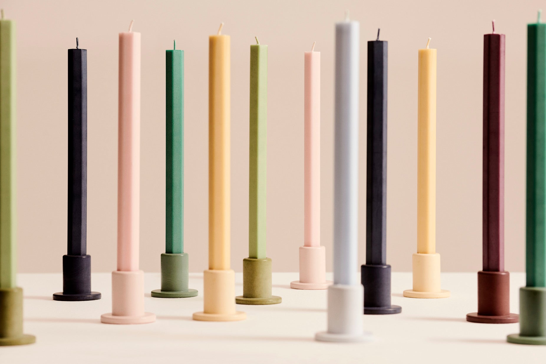 Tube kaarsenhouder S Emerald Green