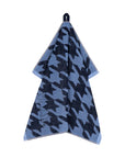 Gift set I love pied de poule - denim / baby blue
