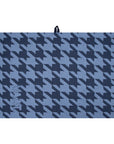 Gift set I love pied de poule - denim / baby blue