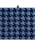 Gift set I love pied de poule - denim / baby blue
