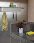 Korpus Wandplank, Medium 4 haken, Sea