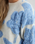 PCSine GRS RWS Knit Pullover, Fog Sand Jacquard