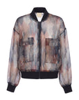 PCSerigo Jacket, Teal Green Print