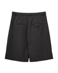 ElsaSW Bermuda Suiting Short, Dark Grey